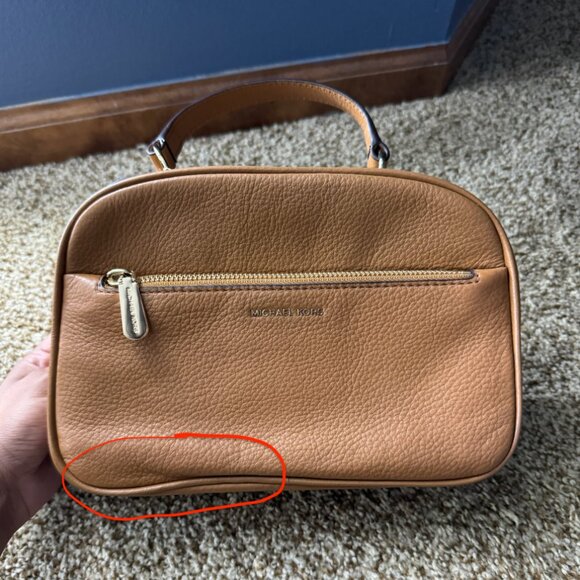 NWT Michael Kors Luka Small Leather Satchel - Picture 4 of 7